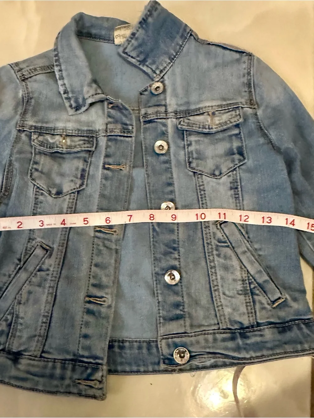 Zara Light Blue Denim Jean Jacket
